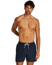 Calvin Klein - Bañador Hombre Medium Drawstring con Logotipo - Lyst