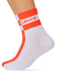 Levi's Unisex-adult Logo Stripe Cut - Rot