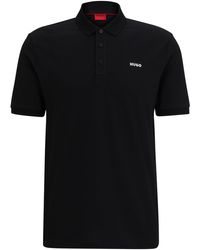 HUGO - S Polo Shirt Black S - Lyst