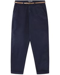 Springfield - Pantalón Azul 40 - Lyst