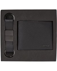 Calvin Klein - GS Minimalism Bifold 5cc + Schlüsselanhänger Geschenkpackungen - Lyst