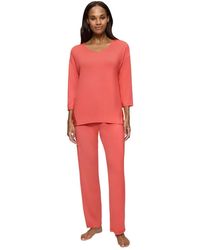 Triumph - S Timeless Sensuality Pk 3/4 Sleeves Pajama Set - Lyst