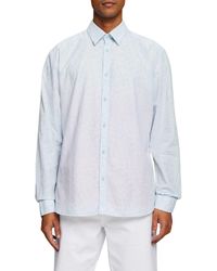 Esprit - Collection Overhemd Met Patroon - Lyst