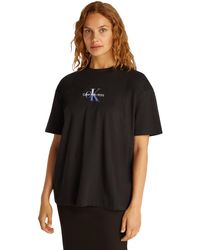 Calvin Klein - Ck Jeans S/s T-shirt Voor - Lyst