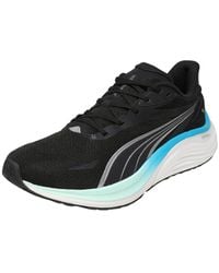 PUMA - Electrify Nitroâ 4 Hardloopschoenen Voor Blauw/Zwart, Maat - Lyst