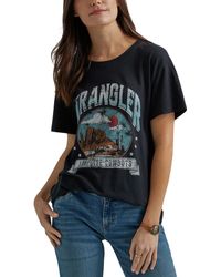 Wrangler - Western Retro Short-sleeve Graphic T-shirt - Lyst