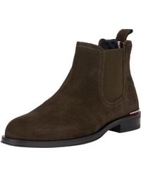 Tommy Hilfiger - Core Rwb Hilfiger Suede Chelsea - Lyst