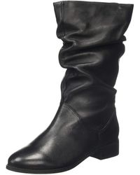 Dune calf boots sale Clearance