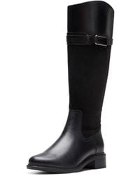 Clarks - Maye Carly Knee High Boot - Lyst