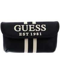 Guess - Mildred Cosmetic Bag Black - Lyst