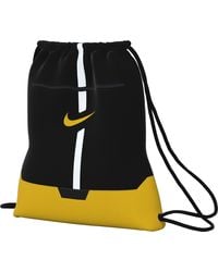 Nike - Da5435-014 Academy Sports Backpack Adult Black/mtlc Gold Coin/mtlc Gold Coin Size Uni - Lyst
