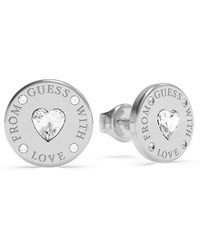 Guess - 10MM COIN STUDS RH - Lyst