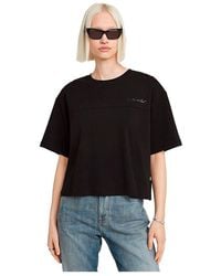 G-Star - G-Star para Mujer Top G-Script Loose - Lyst
