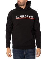 Superdry - Code Tech Graphic Pullover Hoodie - Lyst