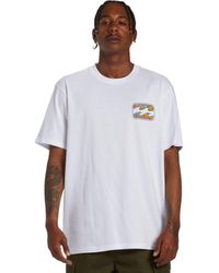 Billabong - Premium Short Sleeve Graphic Tee - Lyst