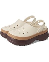 Crocs™ - Adult Classic Stacked Clogs Platform Platform - Lyst