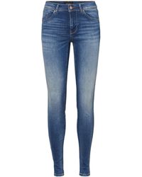 Vero Moda - Skinny-fit-Jeans VMLUX MR SLIM - Lyst