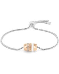 Tommy Hilfiger - Jewelry Women's Stainless Steel Chain Bracelet Embellished With Crystals - 2780621 - Lyst