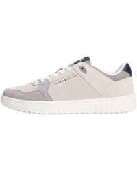 Tommy Hilfiger - Basketball Sneaker Suede aus Wildleder - Lyst