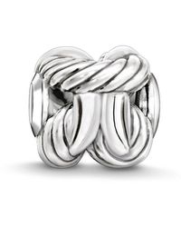 Thomas Sabo - Bead Rebel Liebesknoten Perle 925 Silber - Lyst