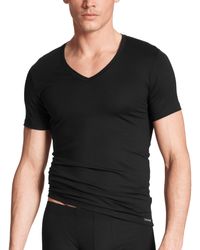 Uomo Abbigliamento da T-shirt da T-shirt senza maniche Cotton Code Vestaglia da Uomo di CALIDA in Bianco 