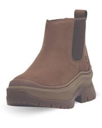 Timberland - Stivali Roxie Lane Mid Taglia 39.5 Codice TB0A28XMEM4 Marrone Donna - Lyst