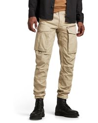 G-Star RAW - Pantalones Rovic Zip 3D Regular Tapered Para Hombre - Lyst