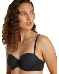 Calvin Klein - Trägerloser BH Lightly Lined mit Stretch - Lyst