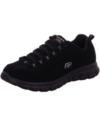 Skechers - Sport Trend Setter Fashion Sneaker,black/black,6 Xw Us - Lyst