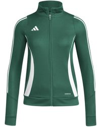 adidas - Teamsport Textil - Jacken Tiro 24 Trainingsjacke gruenweiss - Lyst
