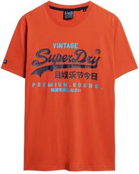 Superdry - Classic Vl Heritage T Shirt - Lyst
