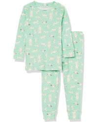 Amazon Essentials - Conjunto de Pijama de Franela con Botones en la Parte Delantera y ga Larga Mujer - Lyst