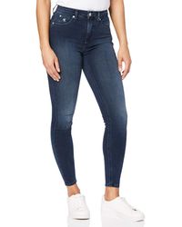Calvin Klein - Jeans High Rise Super Skinny Ankle Jeans - Lyst