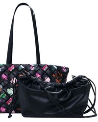 Desigual - Bolso de mano flores - Lyst