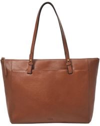 Fossil - Rachel Small Leather Satchel - Lyst