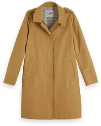 Scotch & Soda - Maison Classic Trench Coat with Special Detailing Jacke - Lyst
