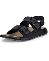 Ecco - Cozmo Three Band Buckle Sandal - Lyst