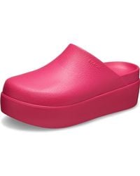Crocs™ - Dylan Platform Clog Dragon Fruit Size 6 Uk - Lyst