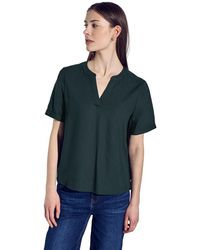 Street One - A345525 Bluse in Unifarbe - Lyst