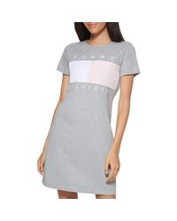Tommy Hilfiger - T-Shirt Kurzarm Baumwolle Sommerkleider für - Lyst