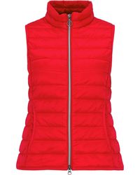Betty Barclay - Steppweste mit Reißverschluss Poppy Red,46 - Lyst