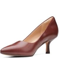 Clarks - Violet 55 Rae Leather Shoes In Standard Fit Size 6 - Lyst