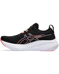 Asics - Gel Nimbus 26 Running Shoe S Road Shoes Black/grey 7.5 - Lyst