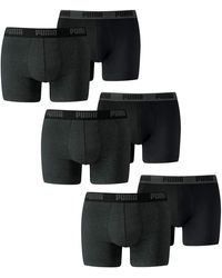 PUMA - 6 Er Pack Boxer Boxershorts Pant Underwear - Lyst