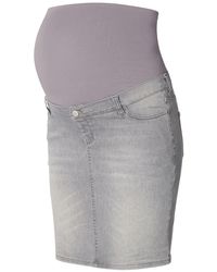 Esprit - Skirt Denim Over The Belly Mid Falda - Lyst