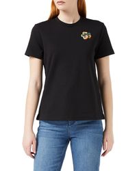 Ted Baker - Renako Tee With Flower On Chest - Lyst