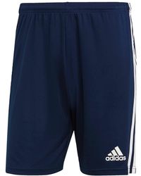 adidas - ,s,squad 21 Shorts,team Navy Blue/white,x-large - Lyst