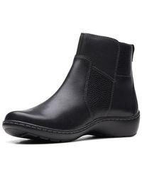Clarks - Cora Grace Ankle Boot - Lyst