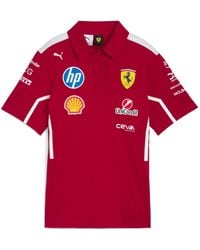 PUMA - Scuderia Ferrari F1 2025 Women's Team Polo - Red - Size: Xs - Lyst
