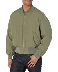 Calvin Klein - Matte Logo Zip Bomber Jacket - Lyst